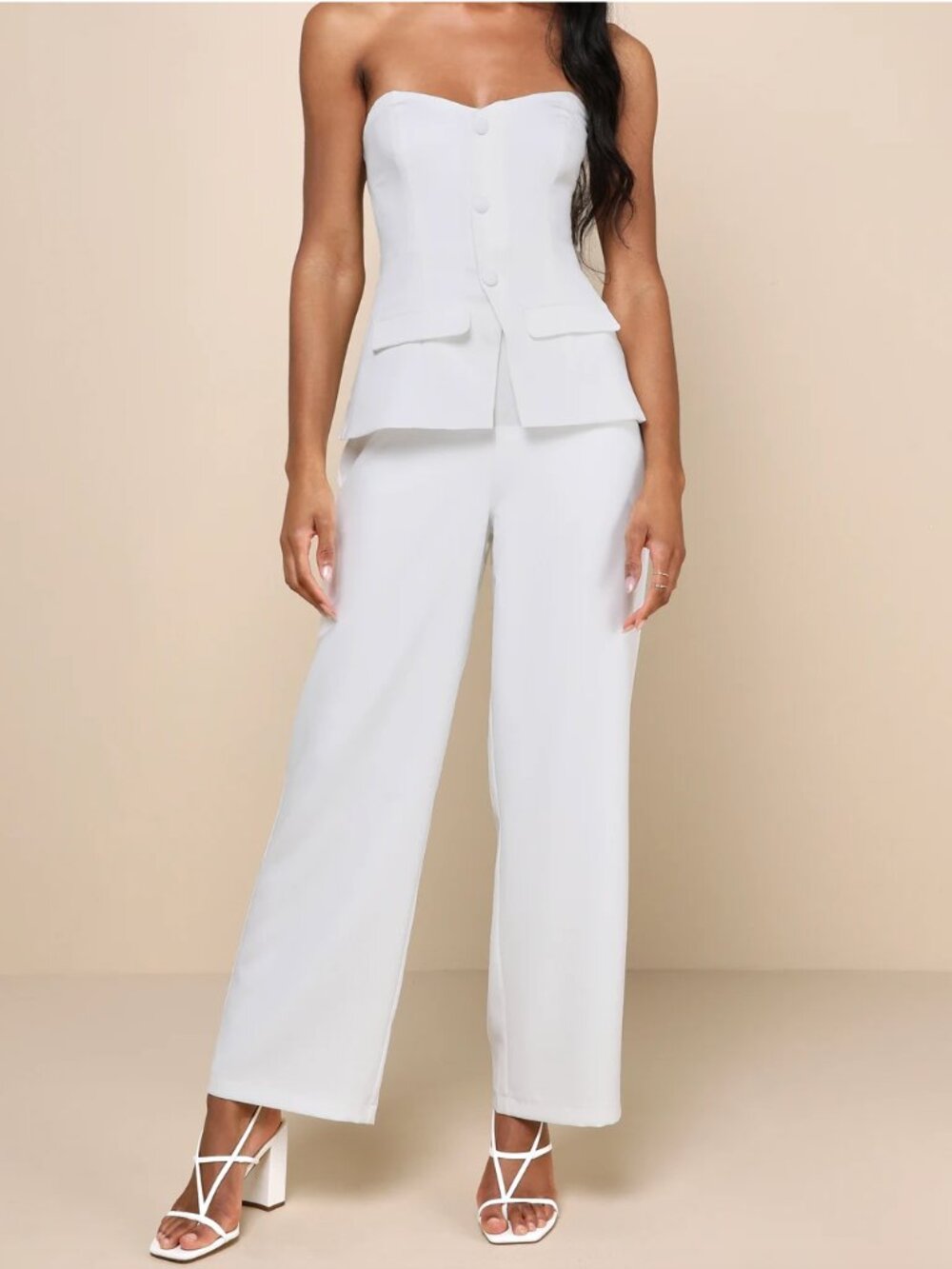 White Jumpsuit